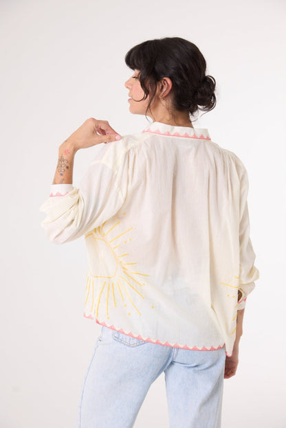 Ali Shirt in Sunshine from SACRECOEUR at Edito boutique