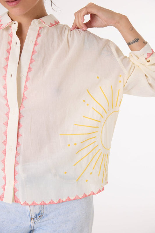 Ali Shirt in Sunshine from SACRECOEUR at Edito boutique