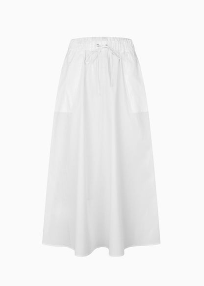 Alisa Skirt in White from SECOND FEMALE at Edito Boutique