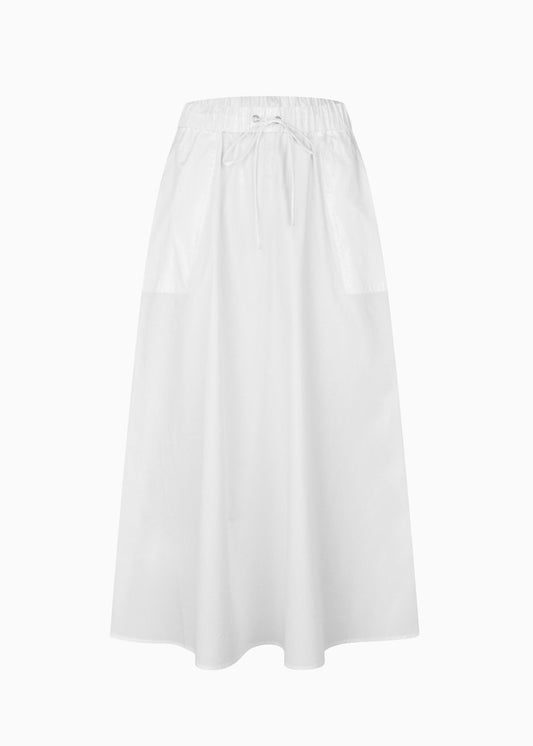 Alisa Skirt in White from SECOND FEMALE at Edito Boutique