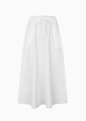 Alisa Skirt in White from SECOND FEMALE at Edito Boutique