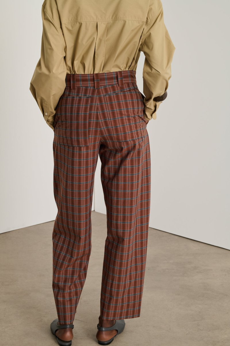 Alouette Trouser in Brown/Black from SOEUR at Edito boutique