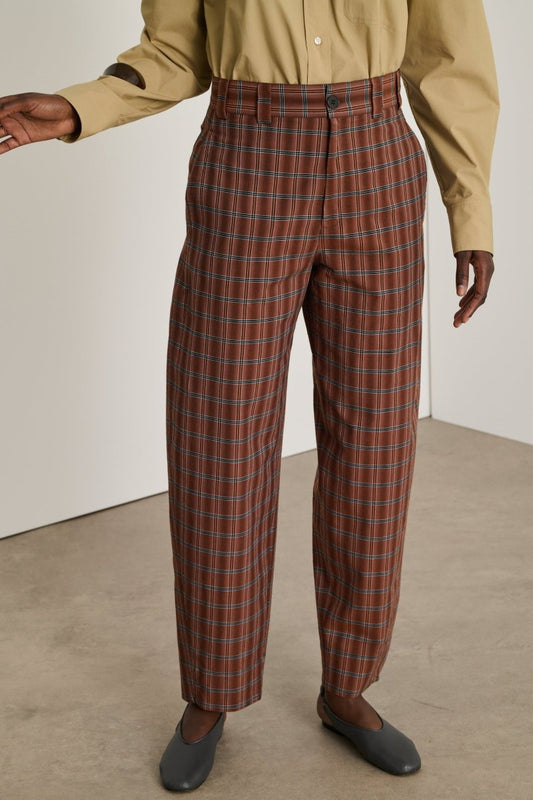 Alouette Trouser in Brown/Black from SOEUR at Edito boutique