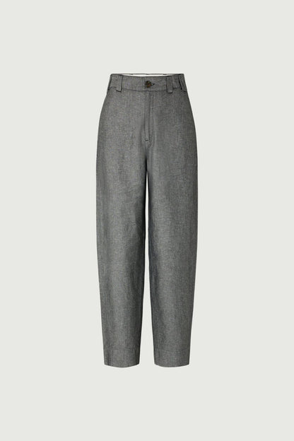 Alouette Trousers in Black/Ecru from SOEUR at Edito boutique