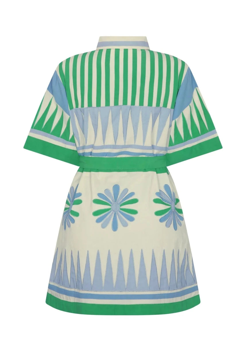 Amaia Mini Dress in Gardenia from CAROLINA K at Edito Boutique