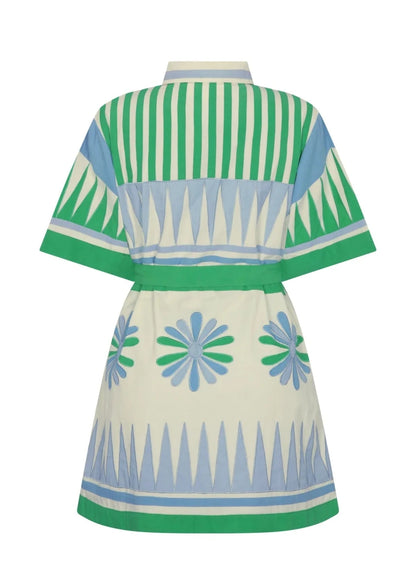 Amaia Mini Dress in Gardenia from CAROLINA K at Edito Boutique