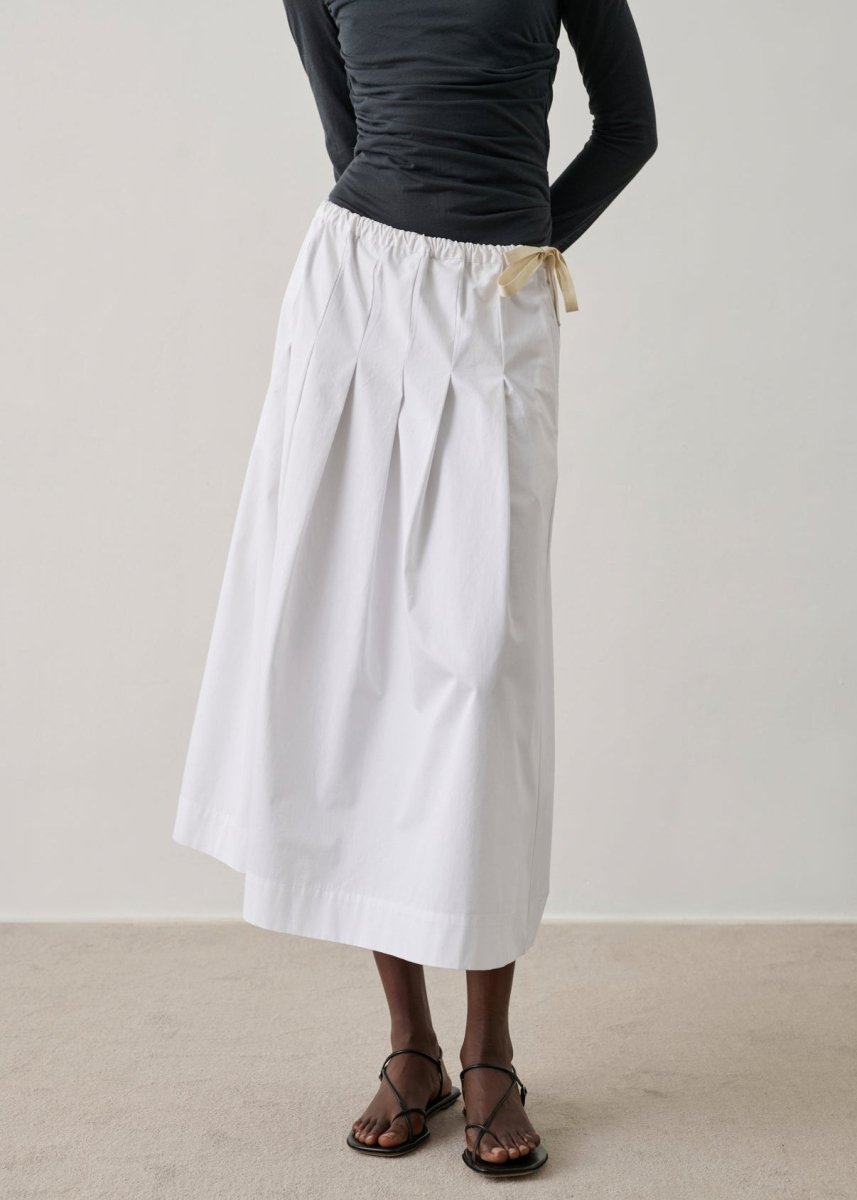 Amalia Skirt in Off White from SOEUR at Edito boutique