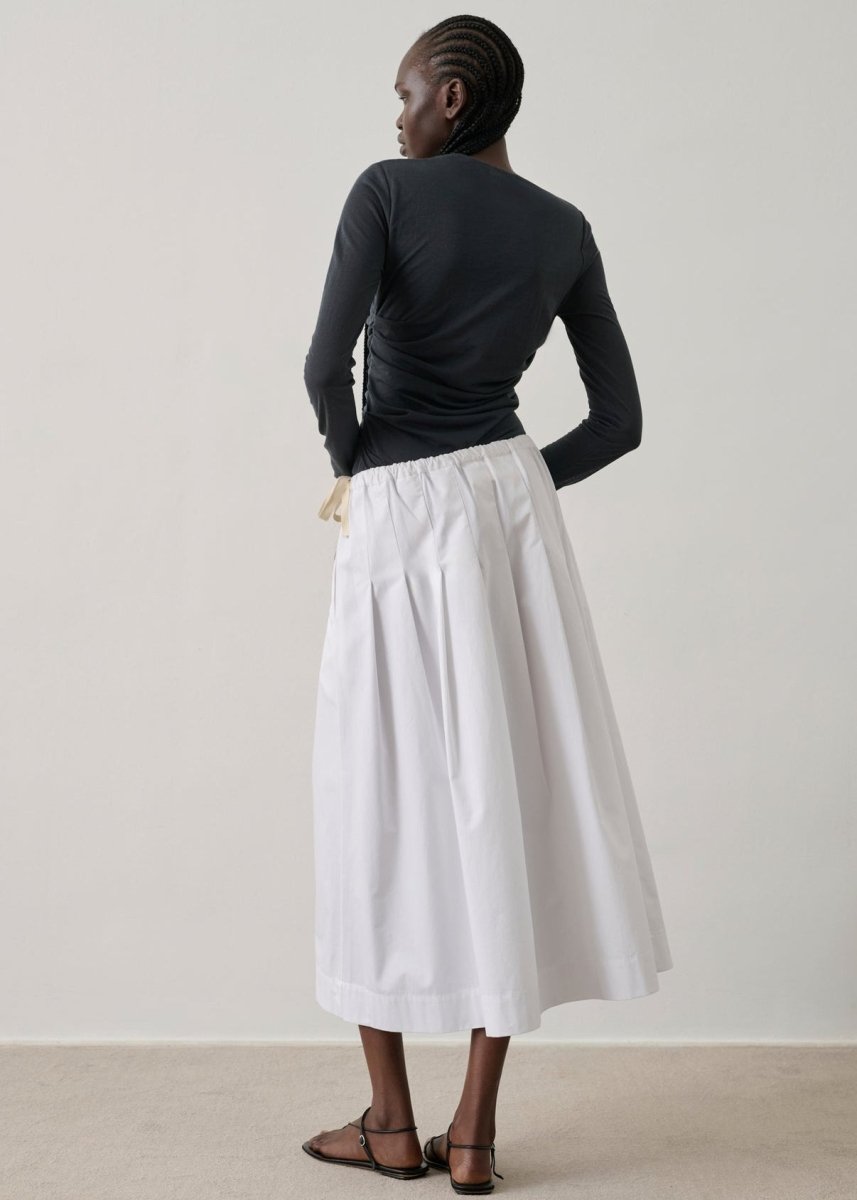 Amalia Skirt in Off White from SOEUR at Edito boutique