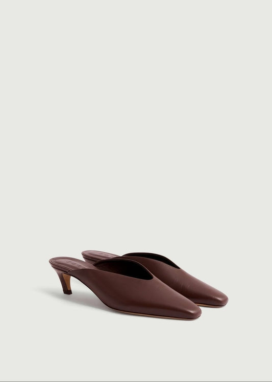 Amalie Mules in Brown from SOEUR at Edito boutique