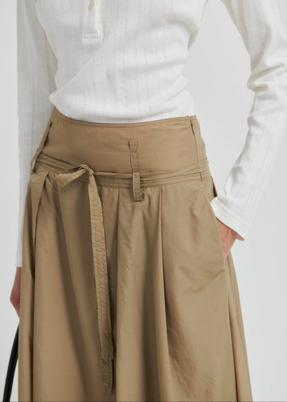 Amari Skirt in Oak from SECOND FEMALE at Edito Boutique