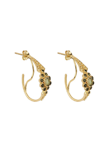 Anne Earrings from Dorothée Sausset