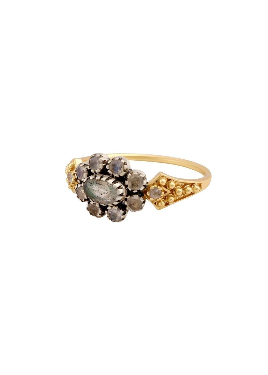 Anne Labradorite Ring from DOROTHEE SAUSSET at Edito boutique