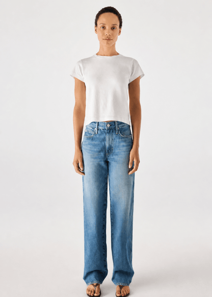 Annette Straight Leg Jean in Current from AMO at Edito Boutique