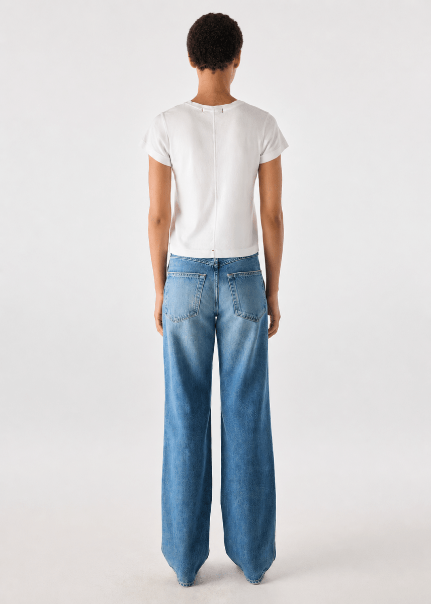 Annette Straight Leg Jean in Current from AMO at Edito Boutique