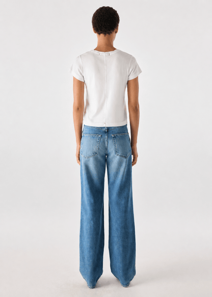 Annette Straight Leg Jean in Current from AMO at Edito Boutique