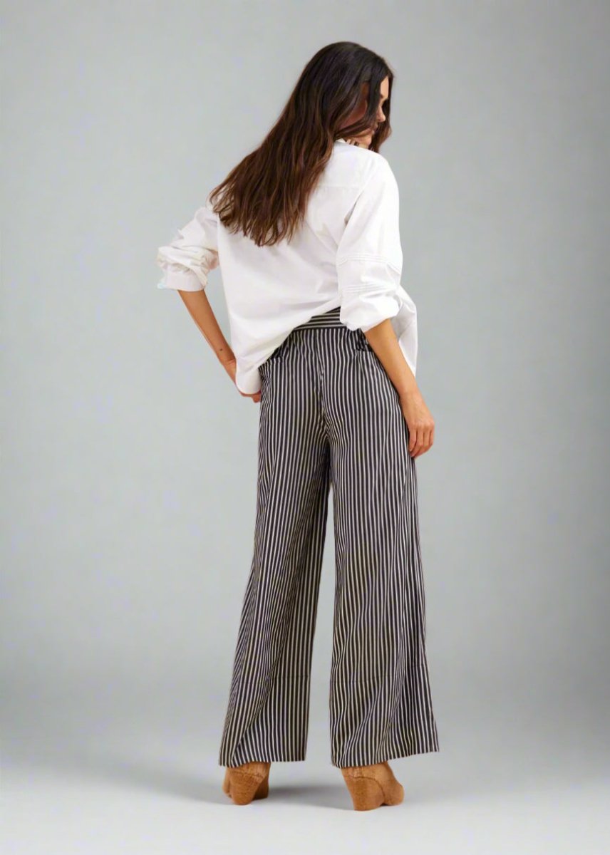 Annie Pant in Pinstripe from BINNYWEAR at Edito boutique