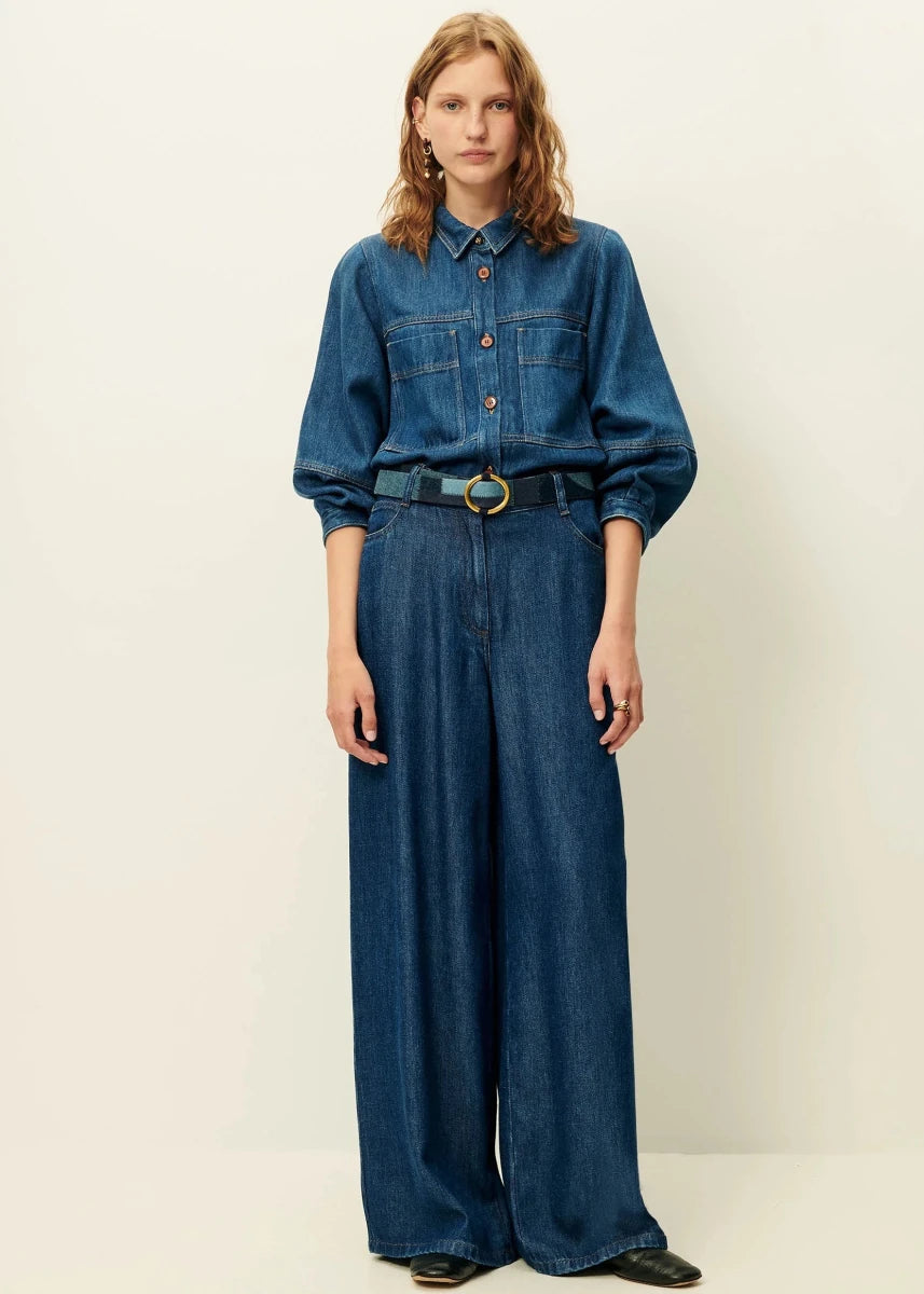 Anota Belt in Blue from SESSUN at Edito boutique