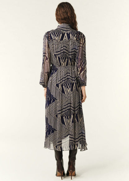 Antal Dress in Night from BA&SH at Edito boutique