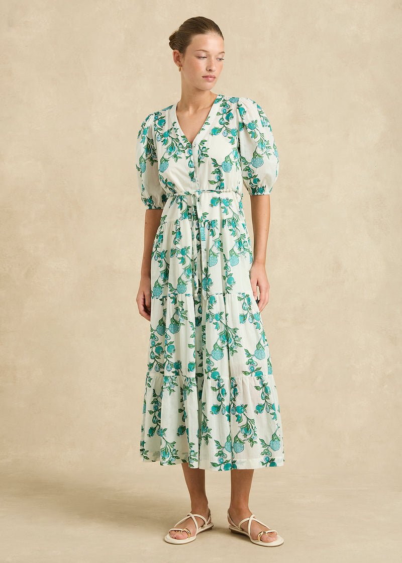 Anyeta Dress in Jade from HANNAH ARTWEAR at Edito boutique