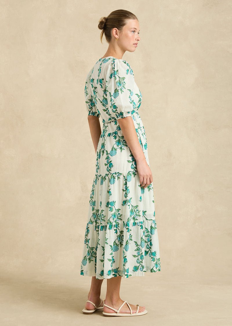Anyeta Dress in Jade from HANNAH ARTWEAR at Edito boutique