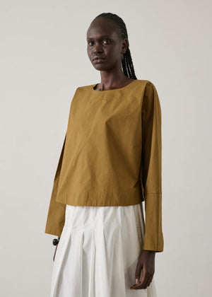 Armand Blouse in Caramel from SOEUR at Edito boutique