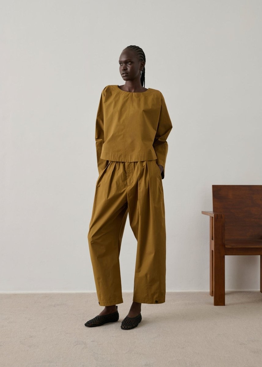 Armand Blouse in Caramel from SOEUR at Edito boutique