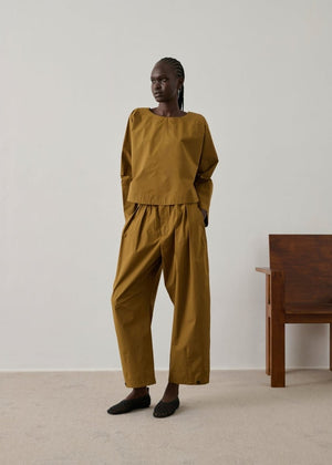 Armand Blouse in Caramel from SOEUR at Edito boutique