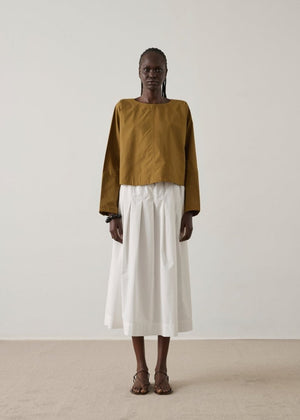 Armand Blouse in Caramel from SOEUR at Edito boutique