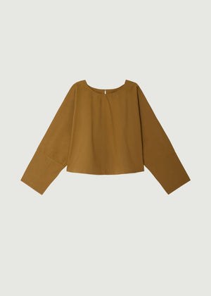 Armand Blouse in Caramel from SOEUR at Edito boutique