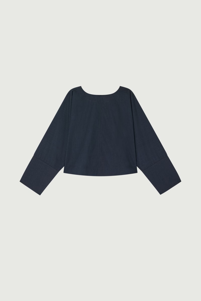 Armand Blouse in Midnight Blue from SOEUR at Edito boutique