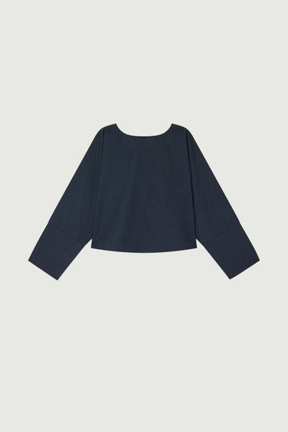 Armand Blouse in Midnight Blue from SOEUR at Edito boutique