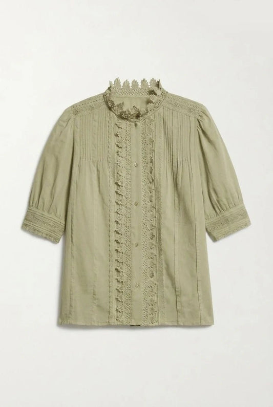 Arseneneo Blouse in Almond from VANESSA BRUNO at Edito boutique