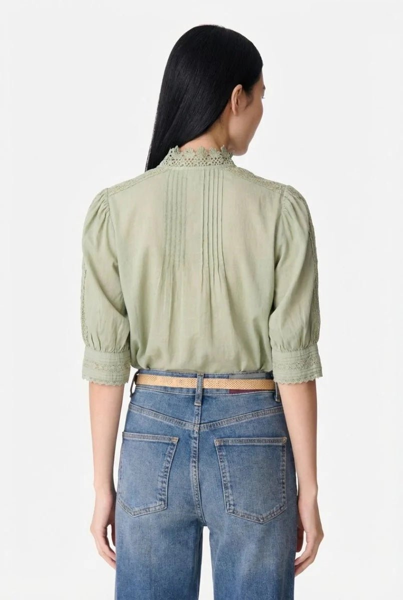 Arseneneo Blouse in Almond from VANESSA BRUNO at Edito boutique