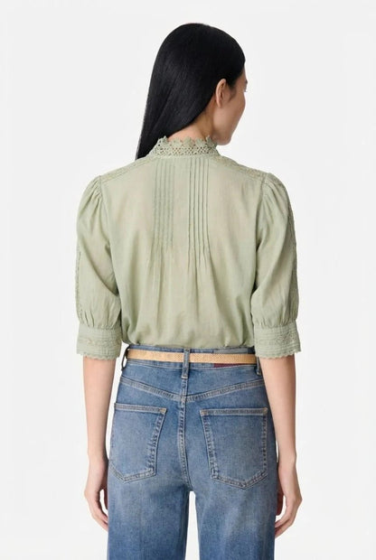 Arseneneo Blouse in Almond from VANESSA BRUNO at Edito boutique