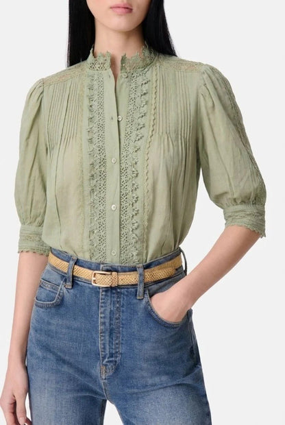 Arseneneo Blouse in Almond from VANESSA BRUNO at Edito boutique