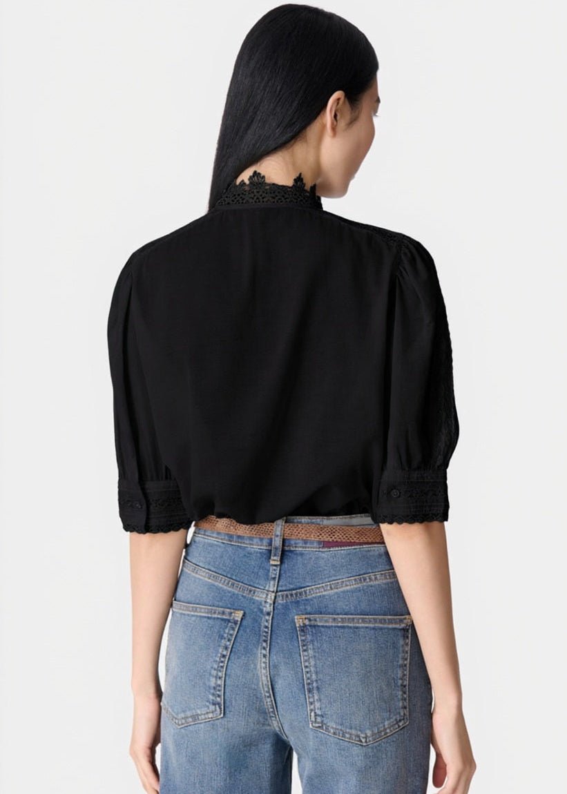 Arseneneo Blouse in Black from VANESSA BRUNO at Edito boutique