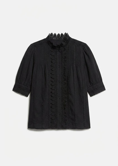 Arseneneo Blouse in Black from VANESSA BRUNO at Edito boutique