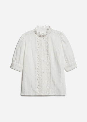 Arseneneo Blouse in White from VANESSA BRUNO at Edito boutique