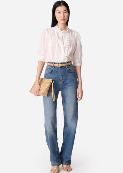 Arseneneo Blouse in White from VANESSA BRUNO at Edito boutique