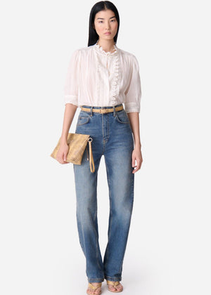 Arseneneo Blouse in White from VANESSA BRUNO at Edito boutique