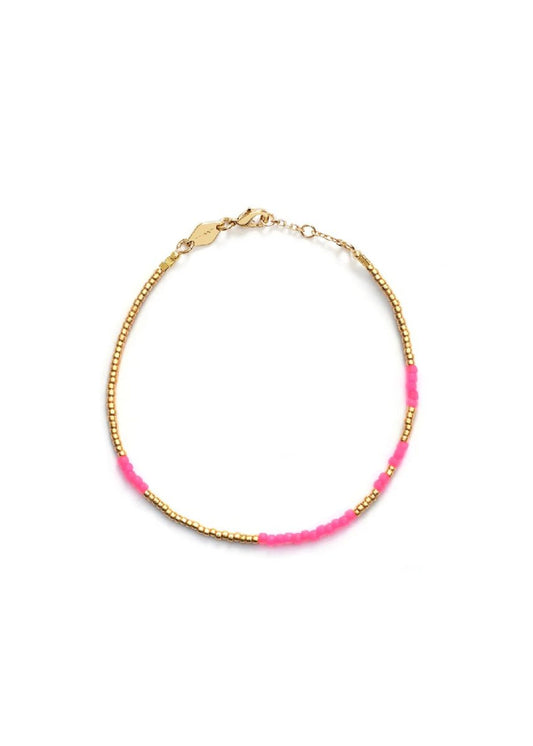 Asym Bracelet in Pink from ANNI LU at Edito Boutique