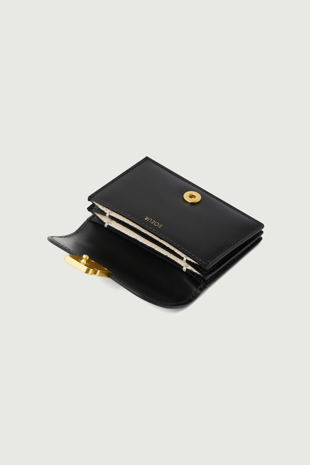 Aube Cardholder in black from Soeur