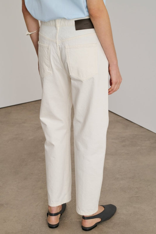 August Jeans in Off - White from SOEUR at Edito boutique