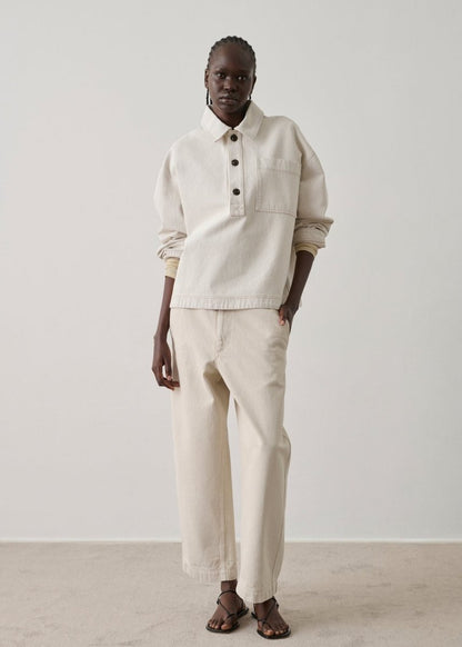 Austin Shirt in Stone from SOEUR at Edito boutique