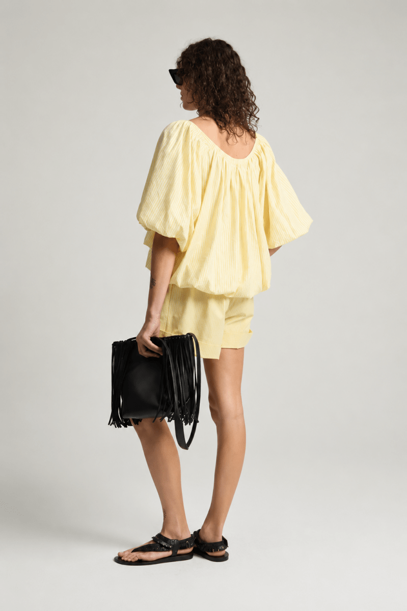 Babar Shorts in Yellow from LAURENCE BRAS at Edito Boutique