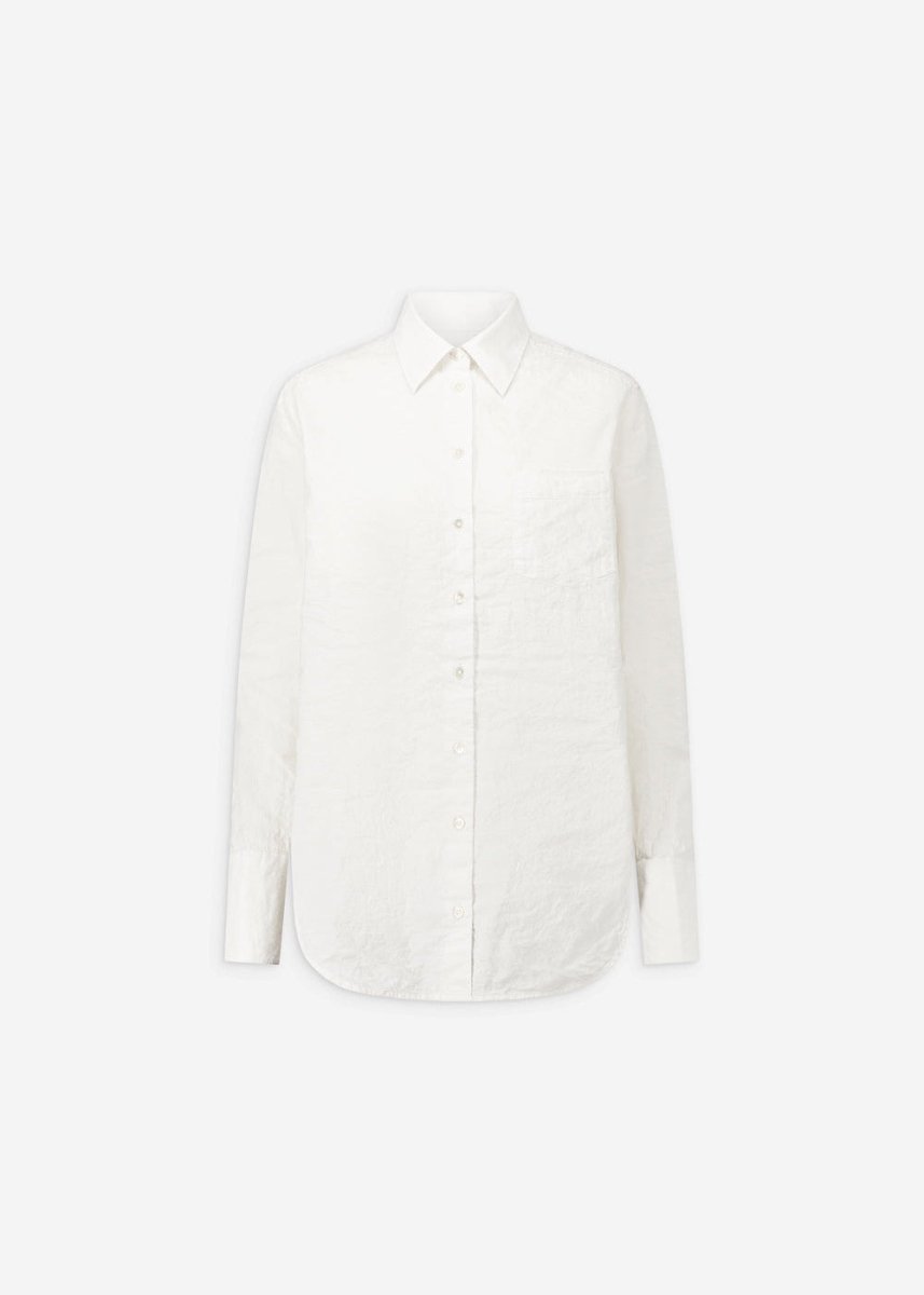 Babille Shirt in White from LAURENCE BRAS at Edito Boutique