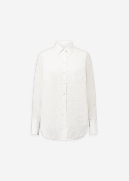 Babille Shirt in White from LAURENCE BRAS at Edito Boutique