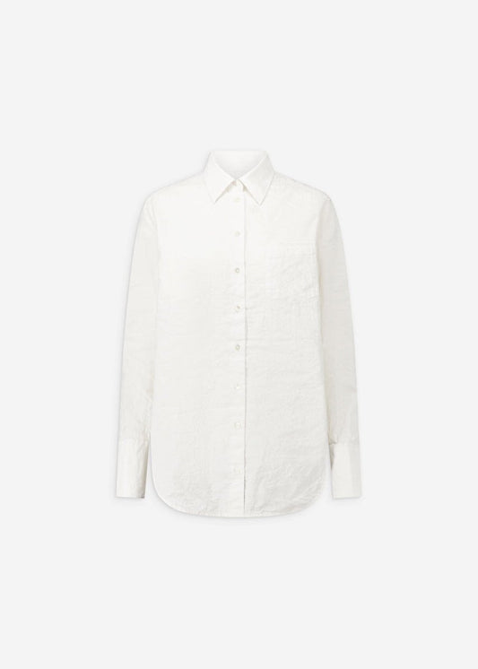 Babille Shirt in White from LAURENCE BRAS at Edito Boutique