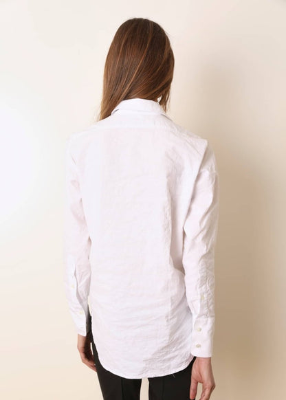 Babille Shirt in White from LAURENCE BRAS at Edito Boutique