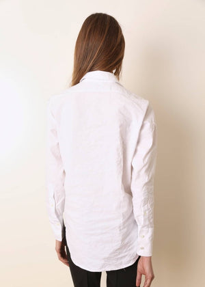 Babille Shirt in White from LAURENCE BRAS at Edito Boutique